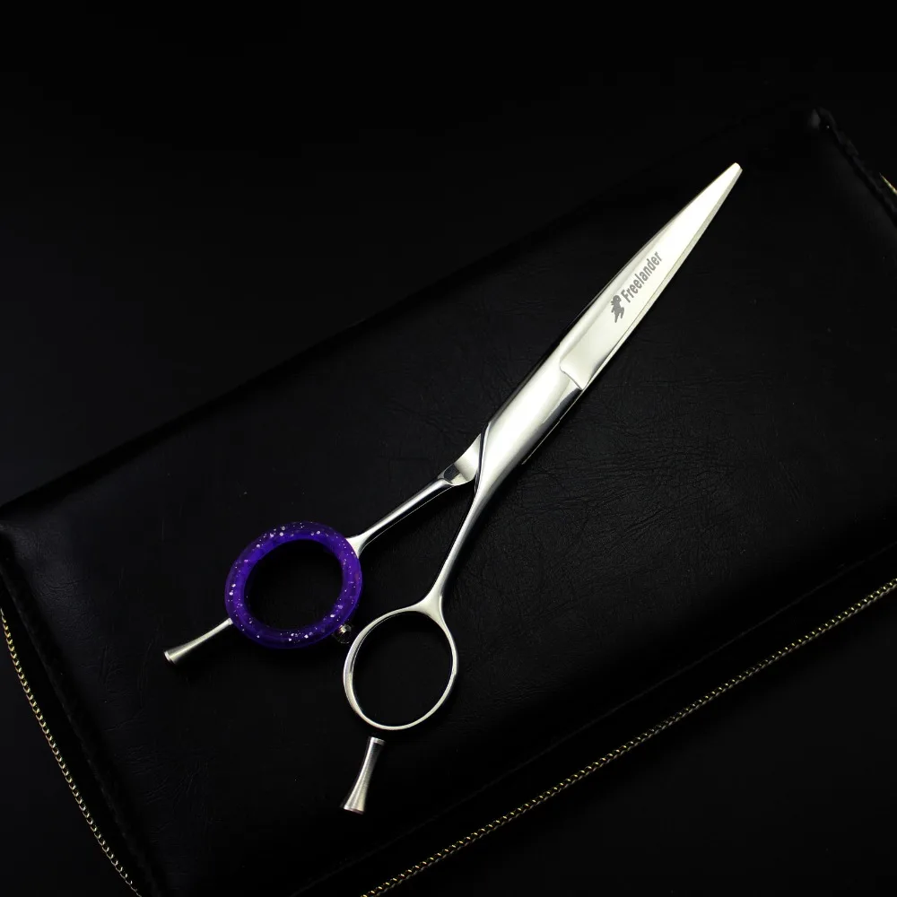 

6.0 inch 440CA word blind hole personality hairdressing scissors hairdressing scissors flat shears bangs shears