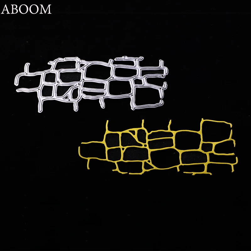 ABOOM New 1PC Special Geometry Grid Net Card Maker Metal Die Cutting Dies For DIY Scrapbooking Photo Album Decorative Cut | Дом и сад