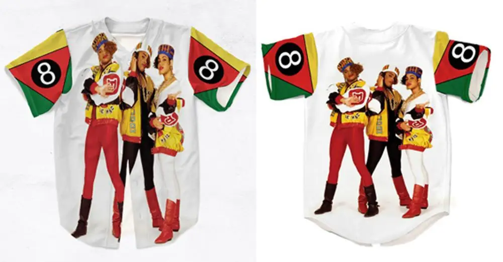 Одинаковая одежда для всей семьи Salt n Pepa 8 Ball 3D сублимационной печати мода мамы