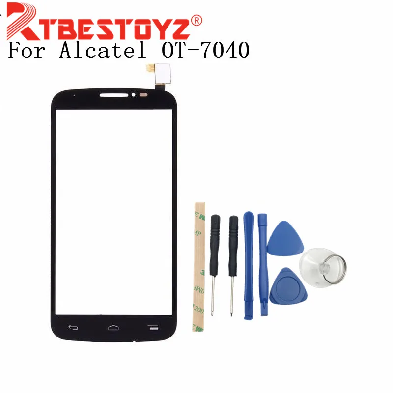 RTBESTOYZ 5 0 дюймов для Alcatel One Touch Pop C7 Dual 7040D 7040E 7041 7041D 7040 сенсорный экран дигитайзер