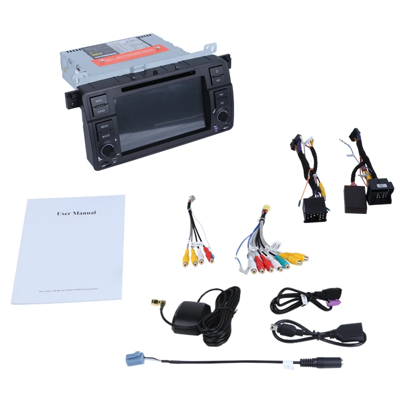 Android 9 0 автомобильный dvd плеер с GPS навигацией мультимедиа 7 дюймов для BMW 3 серии E46