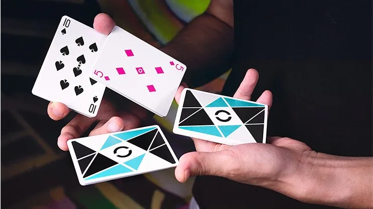 ITgimmick Cardistry Turquoise игральные карты покер|Волшебные фокусы| |