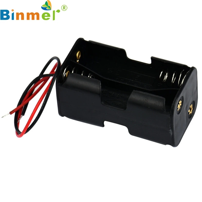 Держатель аккумулятора Mecall Tech Aaa/Чехол/коробка для 2 слота 4 батарейки АА