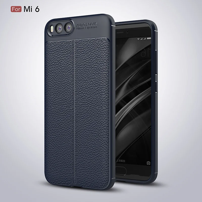 личи зерна узор кожаное силиконовый чехол на хиоми сяоми ми xiaomi mi 6 чехлы