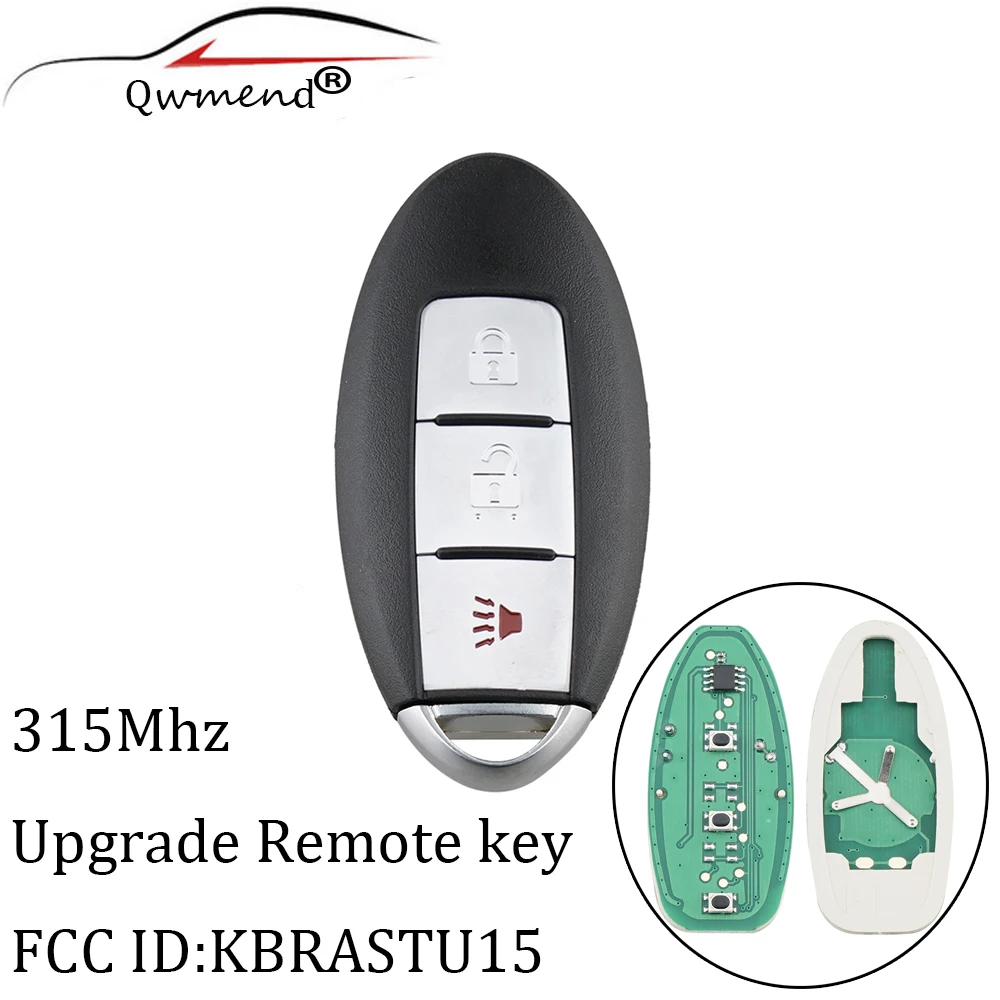 QWMEND KBRASTU15 новый стиль автомобильный дистанционный ключ для Nissan Murano 2003 2004 2005 2006 2007
