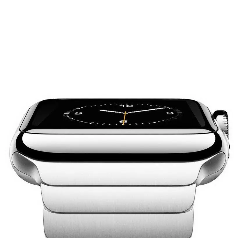 Ремешок из нержавеющей стали для Apple Watch Band 40 мм 44 38 42 Бабочка Пряжка металлический