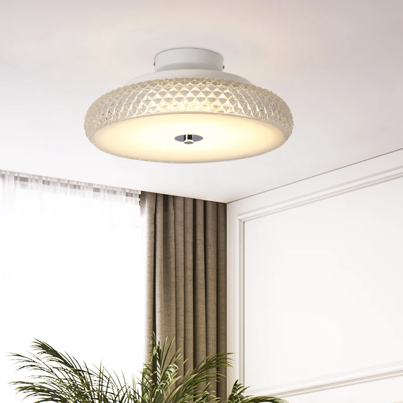 American led living room round ceiling light Nordic Diamond tri-color bedroom fixture main aisle Ceiling lamp | Освещение