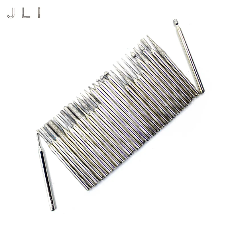 

1/8" Shank Milling Cutter Rotary Tool Burr Double Diamond Cut Rotary Dremel Tools Electric wood/ metal/glass/marble Grinding