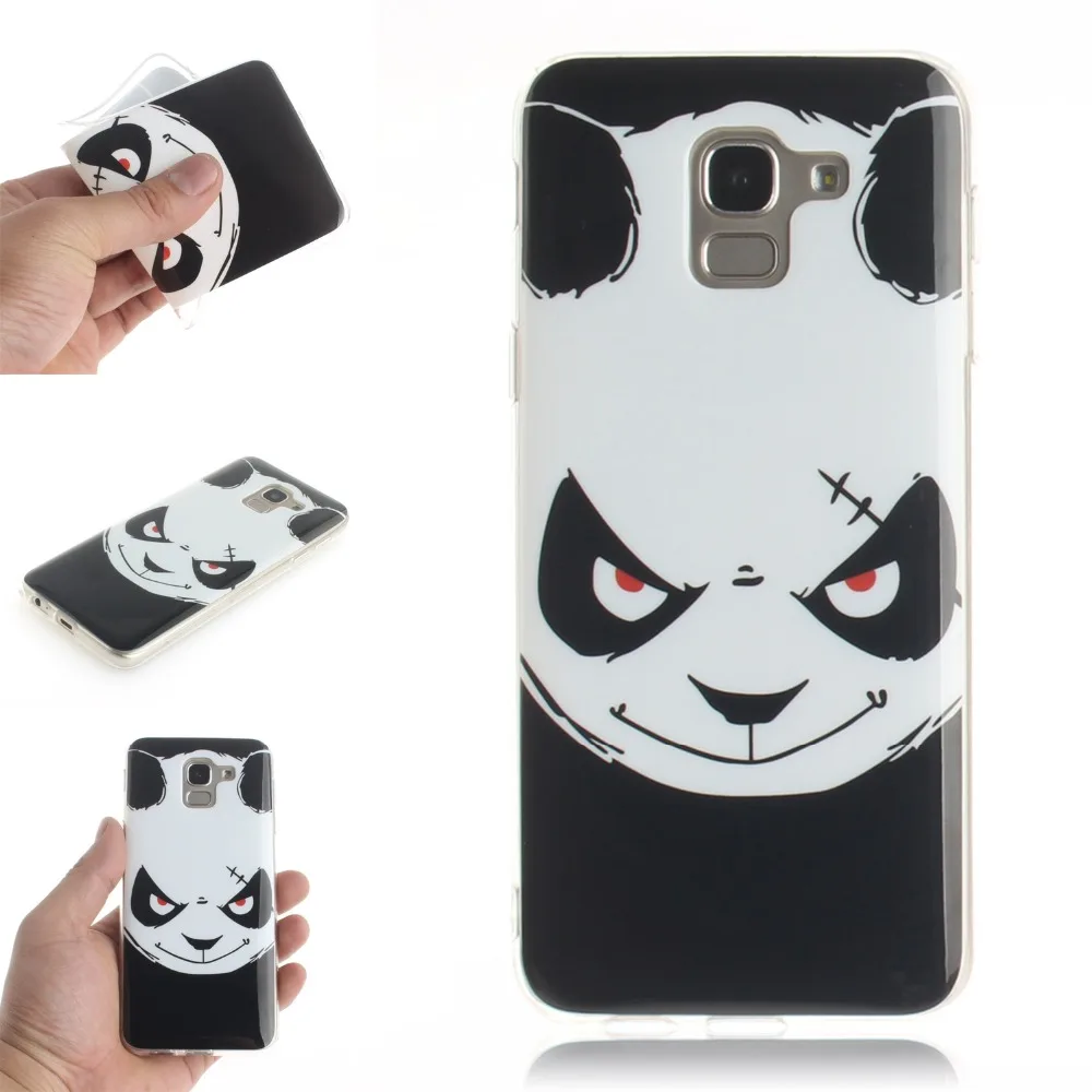 Nutbro Cute Cat For Samsung Galaxy J6 2018 Note 9 S8 S9 Plus A8 A6 J4 J8 Case Funda Cover Euti J600F/DS |