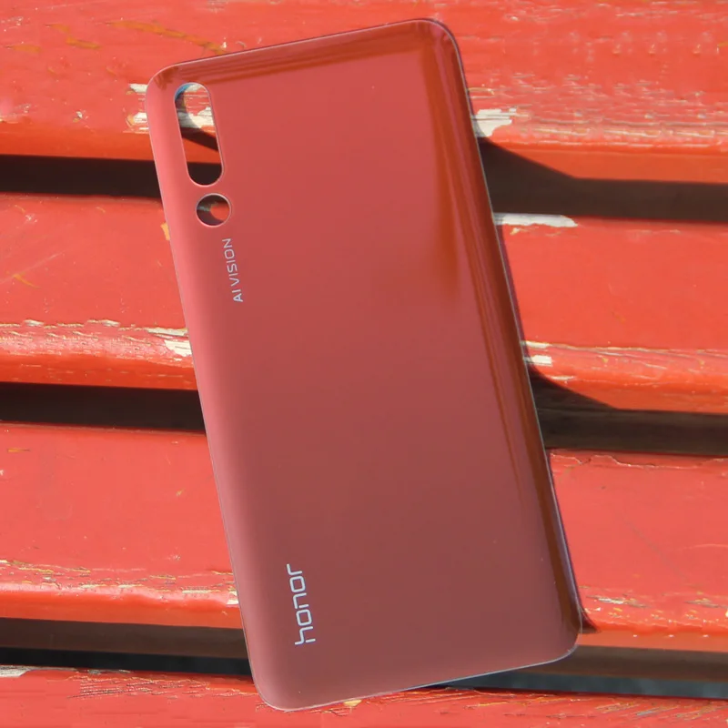 Huawei Батарея Стекло Задняя панель для huawei Honor Magic2 Honor Magic 2 дверь задняя крышка защитный чехол для телефона