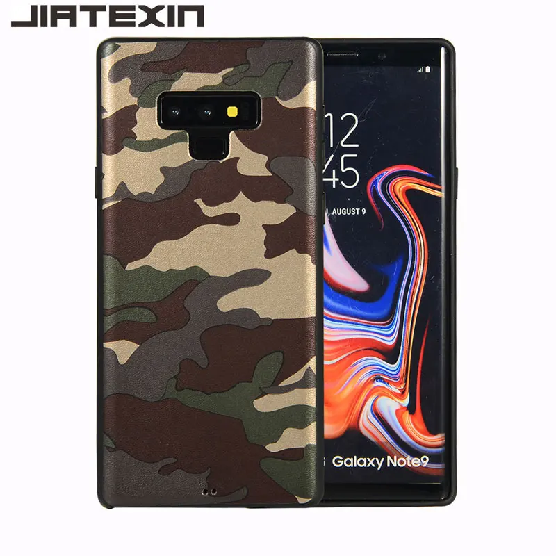JIATEXIN камуфляжная серия для samsung Galaxy Note 9 чехол мягкий TPU армейский Камуфляжный
