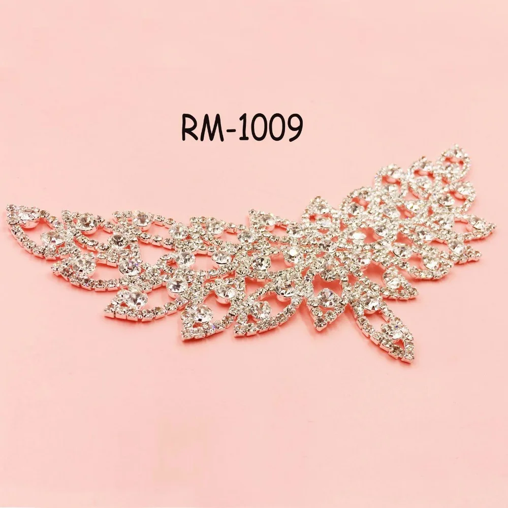 Женская свадебная аппликация Стразы с кристаллами на плоской задней стороне для