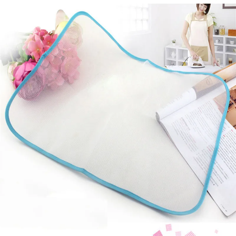High Temperature Resistance Ironing Scorch Heat Insulation Pad Mat Household Protective Mesh Cloth Cover Hot @Q | Дом и сад