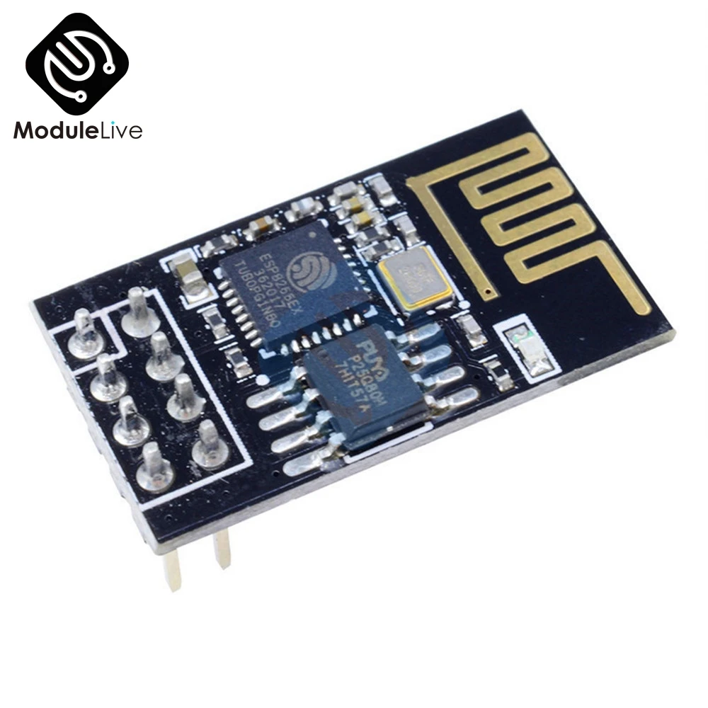 2 шт. Φ ESP8266 последовательный модуль Wi Fi ESP 01 обновленная Беспроводная плата