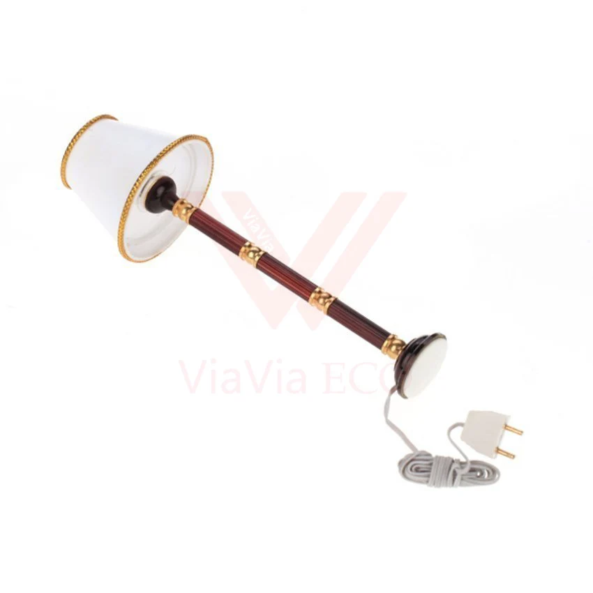 1:12 Dollhouse Miniature Fringed Floor Lamp Light LED Warm Lighting | Игрушки и хобби