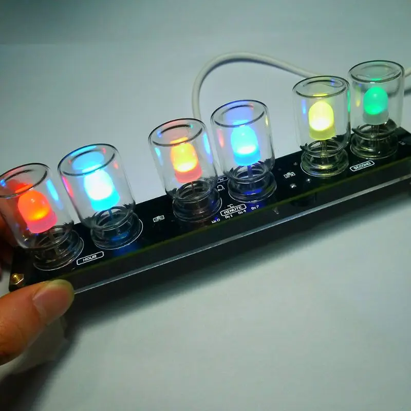Творческий RGB цвет Φ 51 SCM DIY Электронный комплект красочная фотография|Детали и