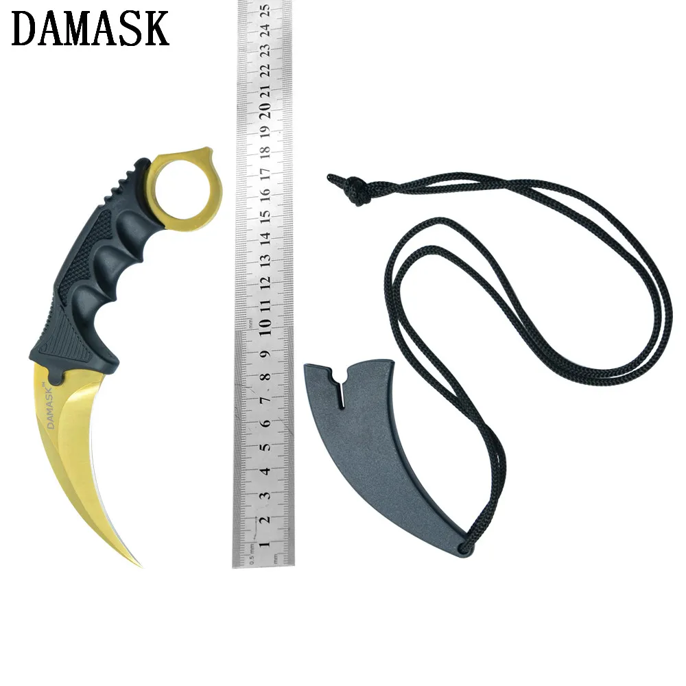 Дамаск самые холодные Ножи CS GO Counter Strike Тактический Коготь Karambit нож Походный
