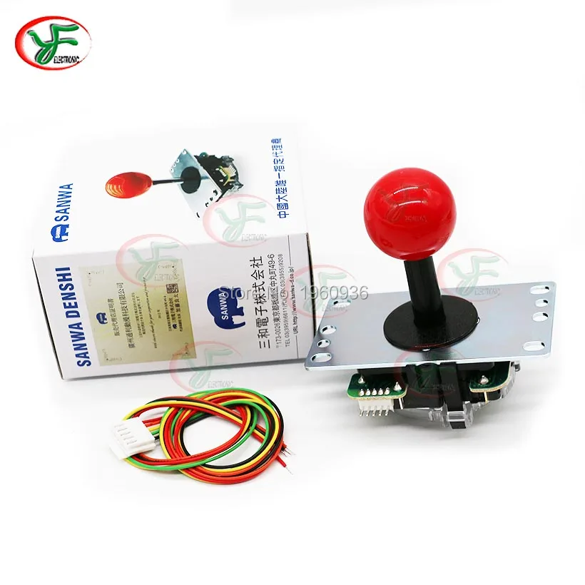 Официальный японский джойстик Sanwa с 5 контактами Тип платы рычаг джойстика