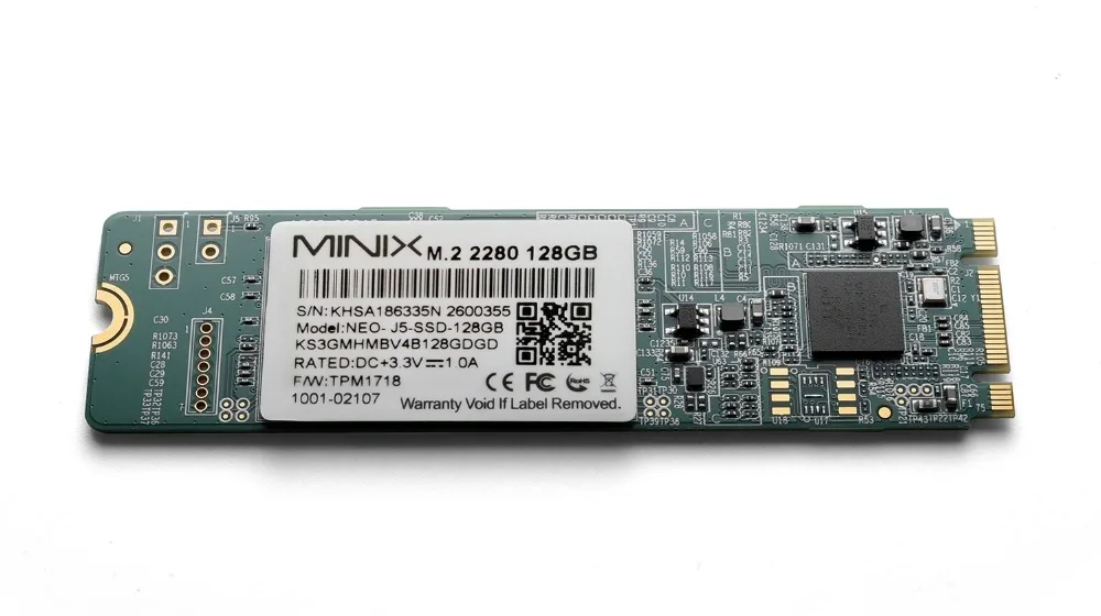 MINIX NEO J5 128GB M.2 SSD для MINIX Neo J50C-4 мини-ПК Intel Pentium с Windows 10 Pro 128GB твердотельный накопитель для мини-ПК