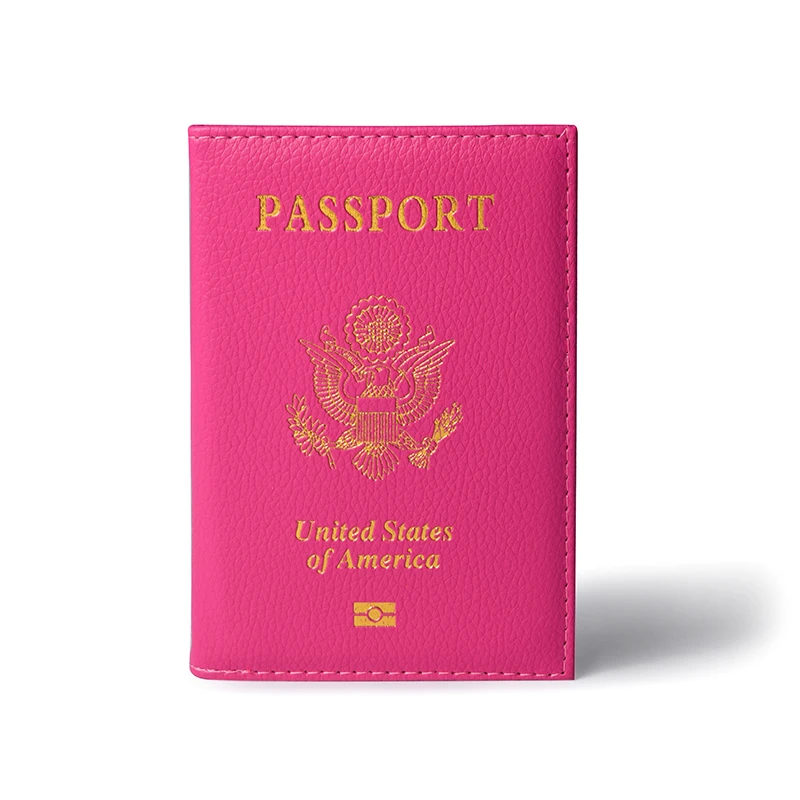 Портмоне для паспорта и документов путешественника кожаное покрытие настольный держатель билетов и защитная сумка