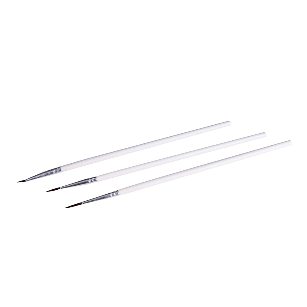 

10Pcs/Lot White Fine Hand-painted Thin Hook Line Pen Drawing Art Pens Paint Brush 3Sizes S M L Sizes