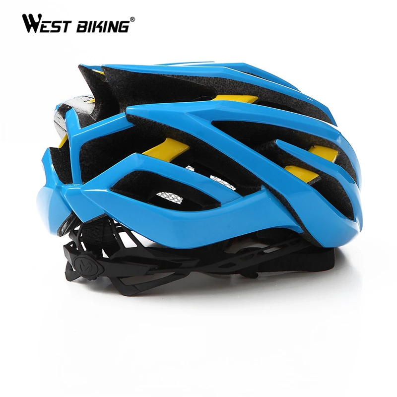 WEST BIKING, велосипедный шлем, Сверхлегкий, защита головы, защитные шлемы, EPS, впитывает пот, емкость для горного велосипеда, MTB велосипеда, велосипедный шлем