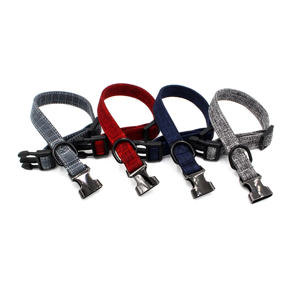 Ошейник для собак Trsnser модный ошейник и кошек регулируемые заклепки однотонный