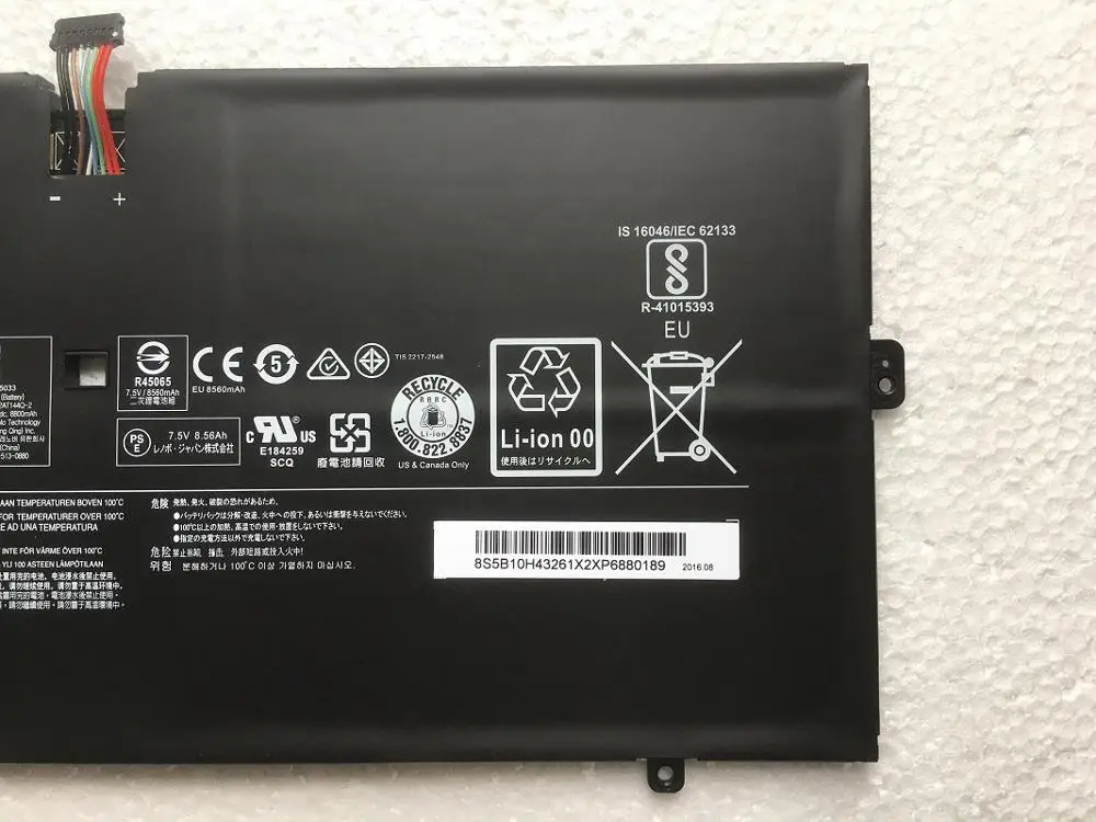 Оригинальный аккумулятор SupStone L14M4P24 L14L4P24 для ноутбука Lenovo YOGA 4 PRO 900 13ISK IFI ISE 5B10H43261