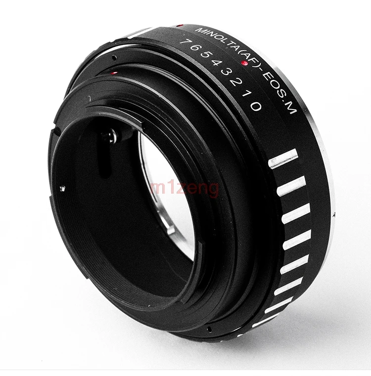 Адаптер для объектива sony MINOLTA(AF) на корпус беззеркальной камеры canon AF EOSM
