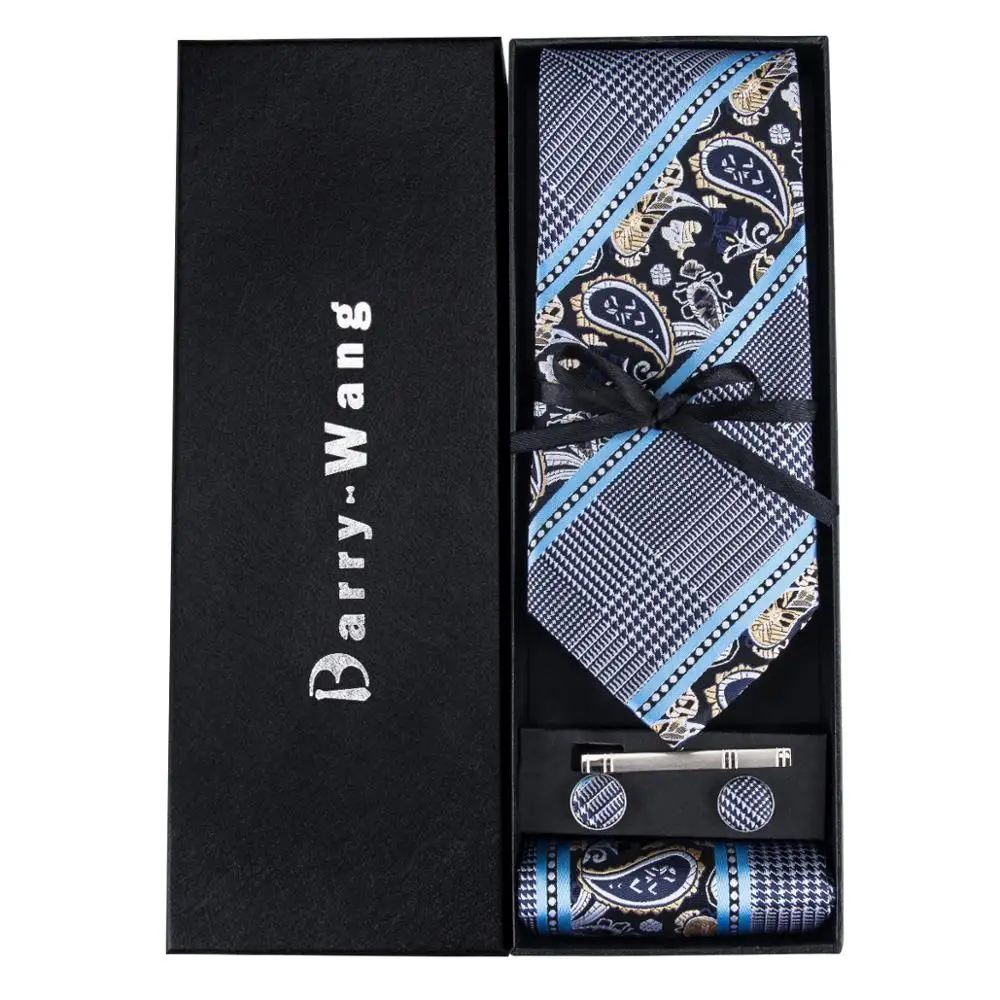 Мужской комплект из галстука и манжеты с подарочной коробкой|ties for men|business tietie