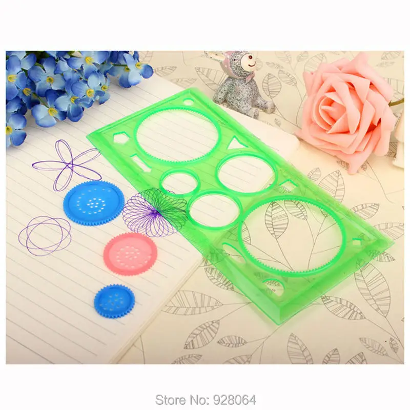 Различные узоры доска для рисования с игрушками инструменты инструмент