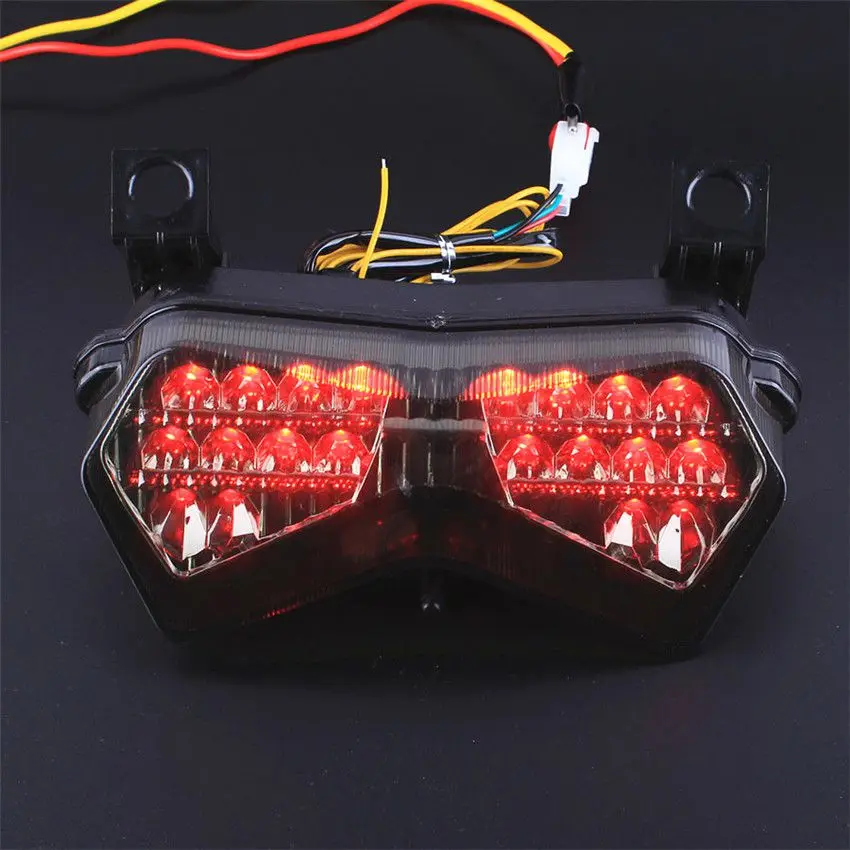 

LED Turn Signals Tail Light for Kawasaki Ninja ZX6R ZX-6R 2003 2004 Smoke Brake Blinker Lamp Motorcycle Accessories