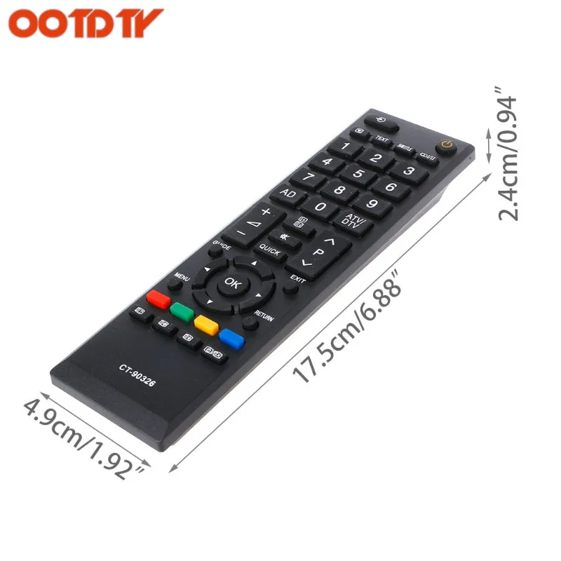 OOTDTY умный дом светодиодный ТВ дистанционного Управление для TOSHIBA CT-90326 CT-90380 CT-90336 CT-90351 дропшиппинг