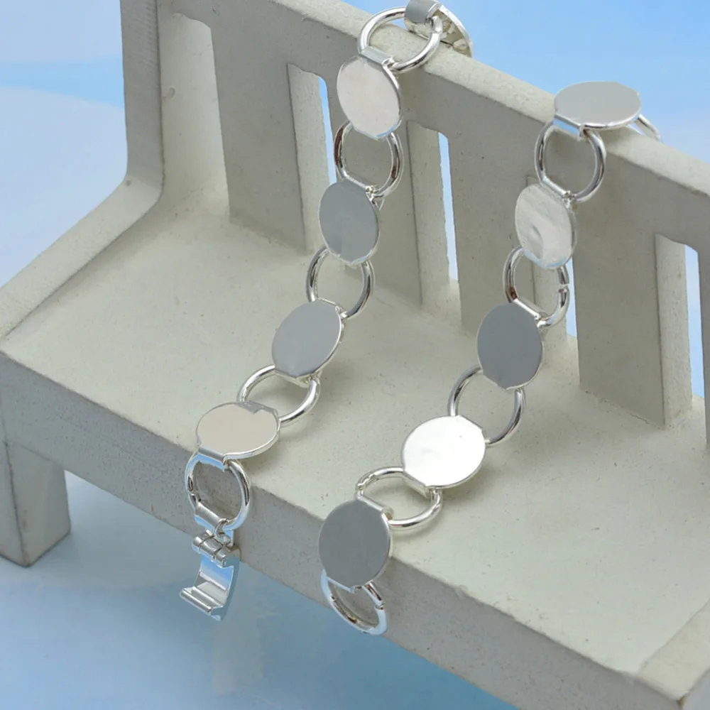 Браслет с серебряным покрытием 10 шт. | Украшения и аксессуары