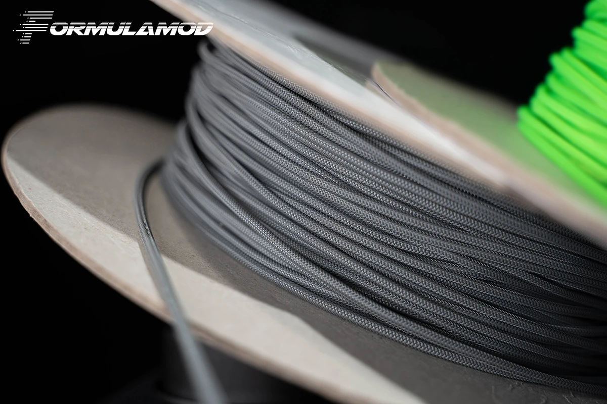 Grey FormulaMod Fm-BJX, 18AWG ткацкие кабели, 1 набор 10 метров, используется для DIY ATX/cpu/PCI-E расширенные кабели - Цвет лезвия: Grey