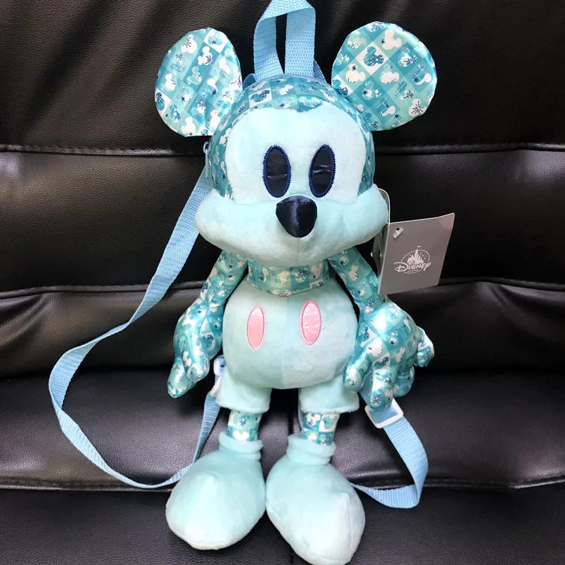 Disney аниме мультфильм Рюкзак Мода Микки Модель плюшевые куклы милые девушки ребенок украшения игрушечные лошадки