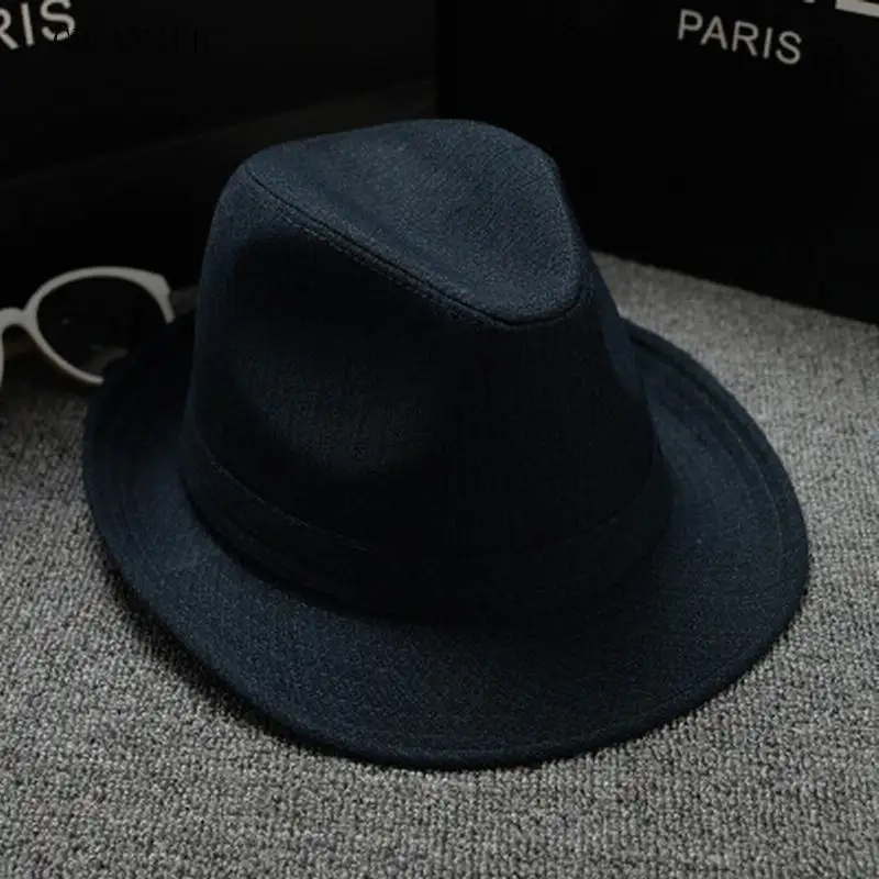 GBCNYIER 60 см Fedoras модная повседневная мужская шляпа, одноцветная Мужская джазовая Кепка, большой размер XL, мужские шляпы