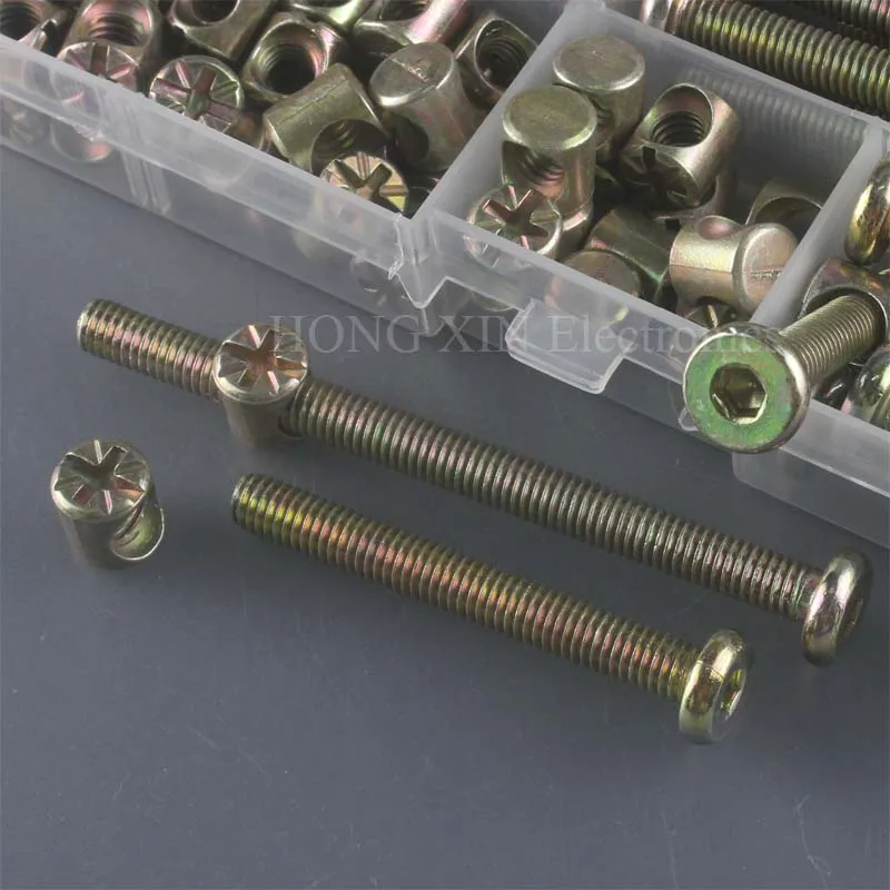 100 шт. быстрое M6x40/50/60/70/80 с шестигранным приводом | Мебель