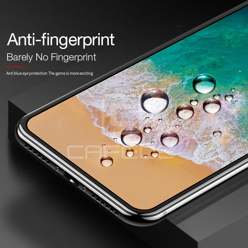 Закаленное стекло CAFELE для iPhone X XS Max XR Защита экрана 5 8 6 1 дюйма ультратонкая пленка