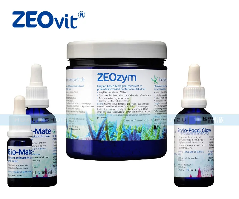 Аквариумный резервуар ZEOVit удаление водорослей water clean zeolife zeozystar3 bio active carbon biophos2