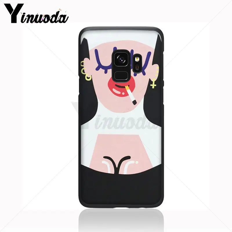 Yinuoda Sister style nun Custom Photo мягкий чехол для телефона Samsung Galaxy s9 s8 plus note 8 note9 s7 note5