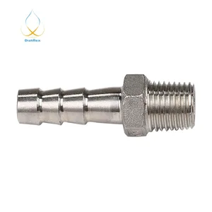 Штуцер для труб с наружной резьбой из нержавеющей стали 304 BSP, хвостовой редуктор для шланга с зазубриной, соединительный коннектор пагода