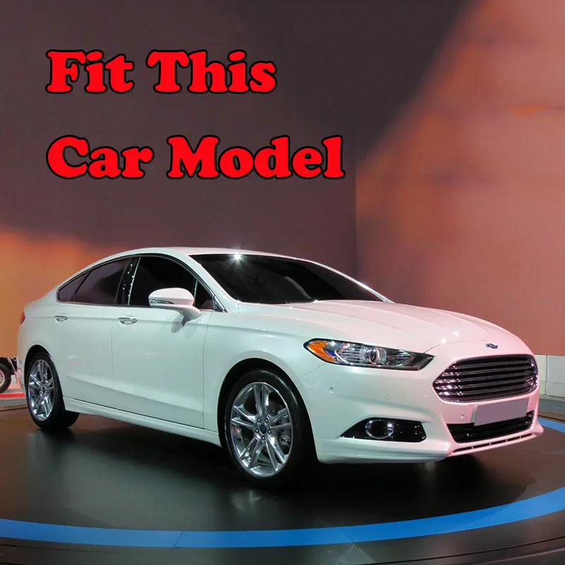 AX хромированный задний отражатель противотуманный светильник крышка для Ford Fusion