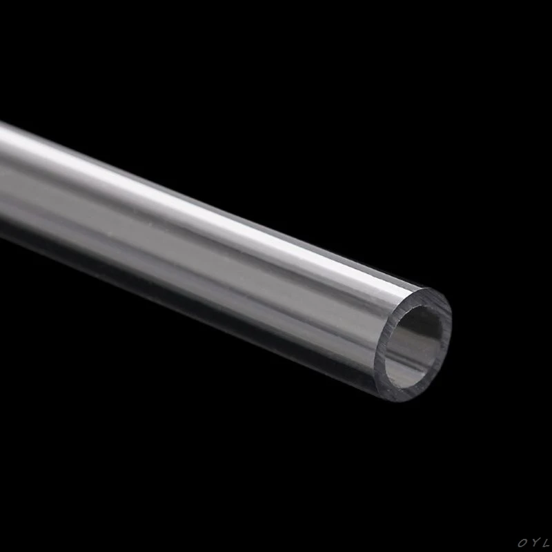 2 шт. PETG 10x14 мм 500 компьютерное водяное охлаждение жесткая труба Конская для ПК