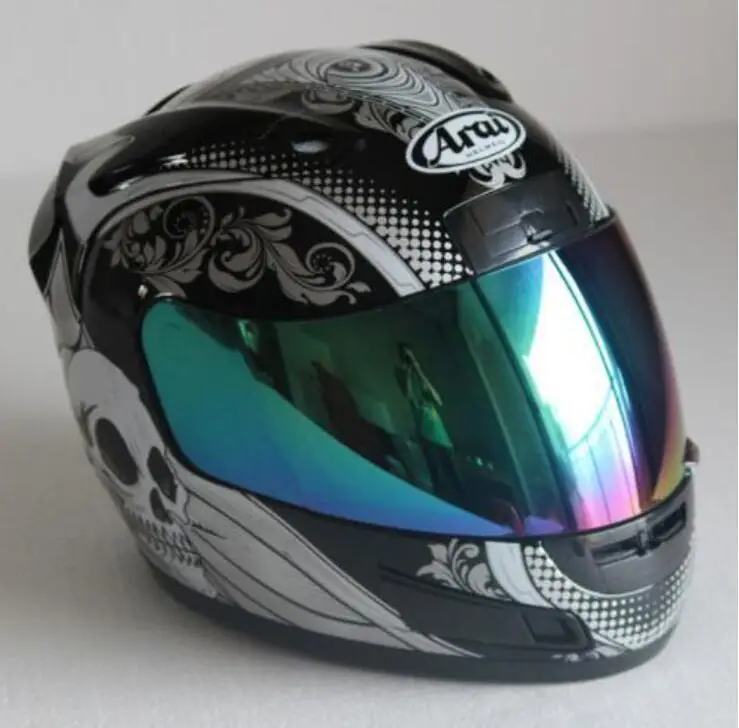 ARAI гоночный мотоцикл крест защитное оборудование Сертифицированный ECE мужской и женский мотоциклетный шлем - Цвет: 1