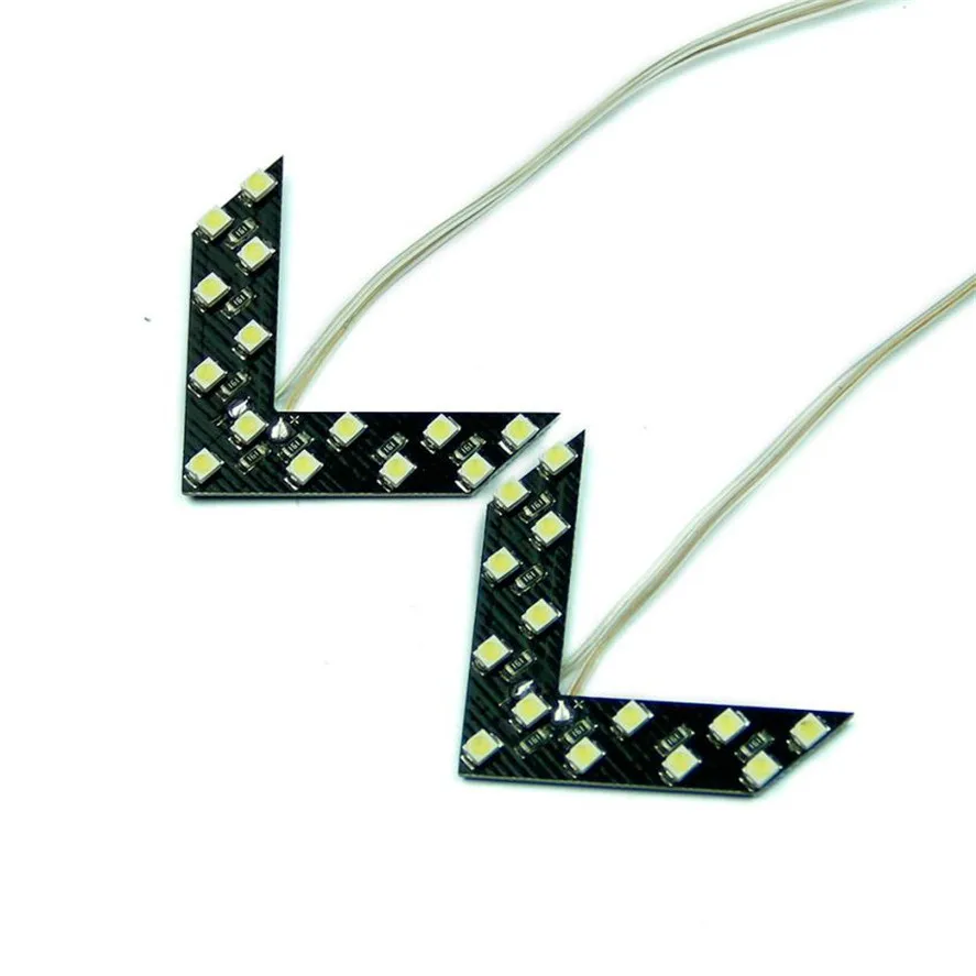 Новые автомобильные тормозные огни 14 SMD светодиодные панели со стрелкой для