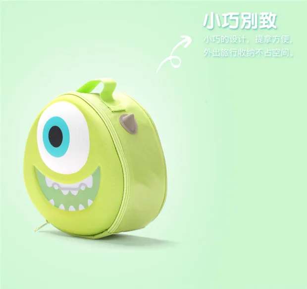 IVYYE, 1 шт., Sulley Mike Doraemon, модные, аниме, косметички, на молнии, для путешествий, косметичка, для хранения, для мытья, для туалетных принадлежностей, для девочек, новинка