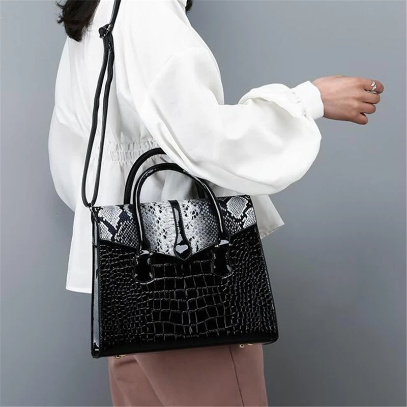 21 клубный бренд средней большой емкости модные Аллигатор дамские сумки