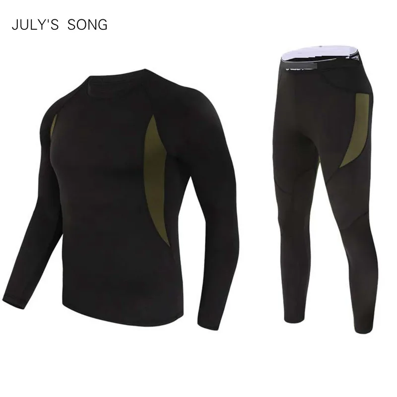Термобелье JULY'S SONG мужское зимняя одежда Long John технология горячей сушки