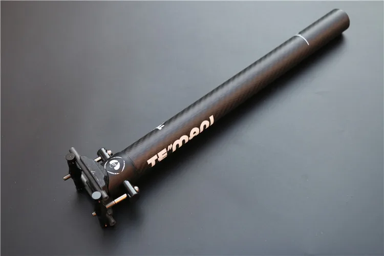 

Temani Newest 3K Mountain Bicycle Carbon Seatpost Road Bike Carbon Fibre Seatpost 27.2 30.8 31.6*350mm